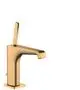 AXOR-HG-AXOR-Citterio-E-Einhebel-Waschtischmischer-130-mit-Pingriff-und-Zugstangen-Ablaufgarnitur-Brushed-Brass-36100950 gallery number 1